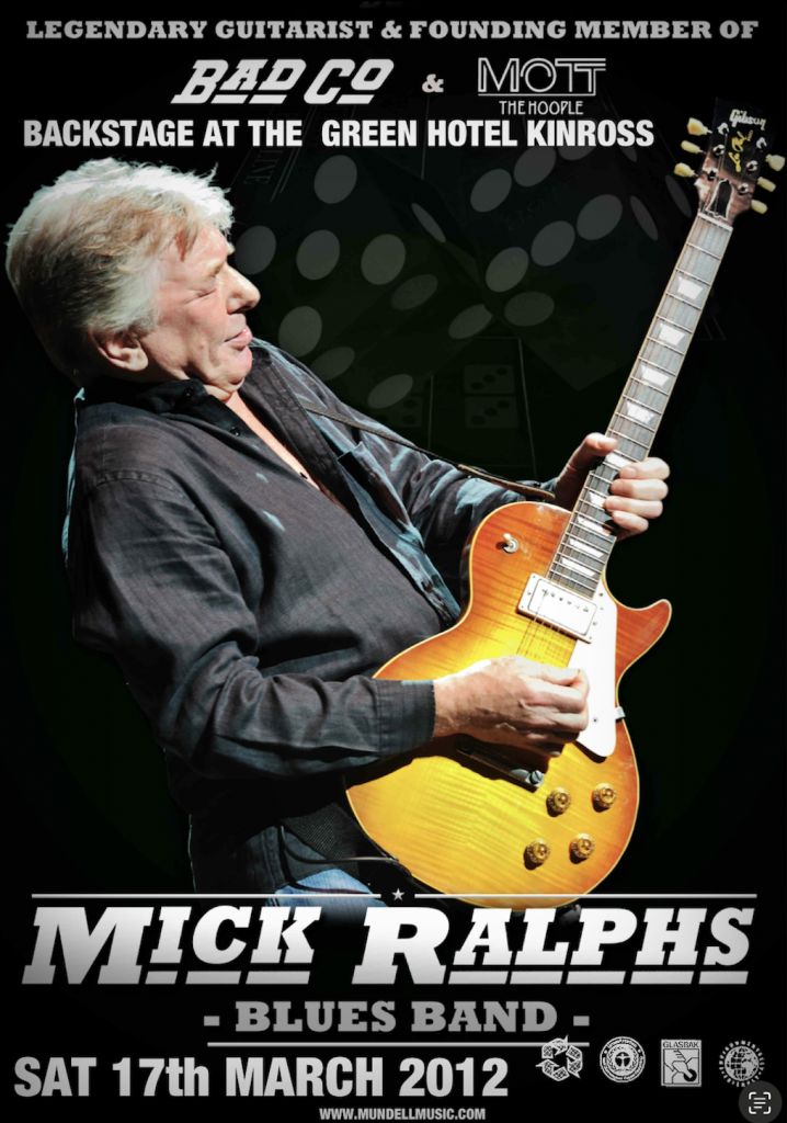 Mick Ralphs Blues Band.