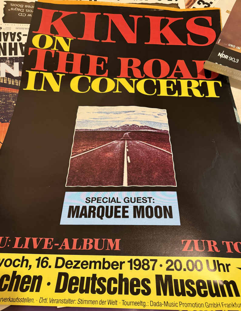 The Kinks Tour Poster for The Road.