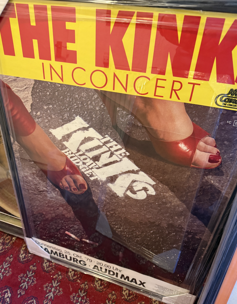 The Kinks Low Budget Tour Poster