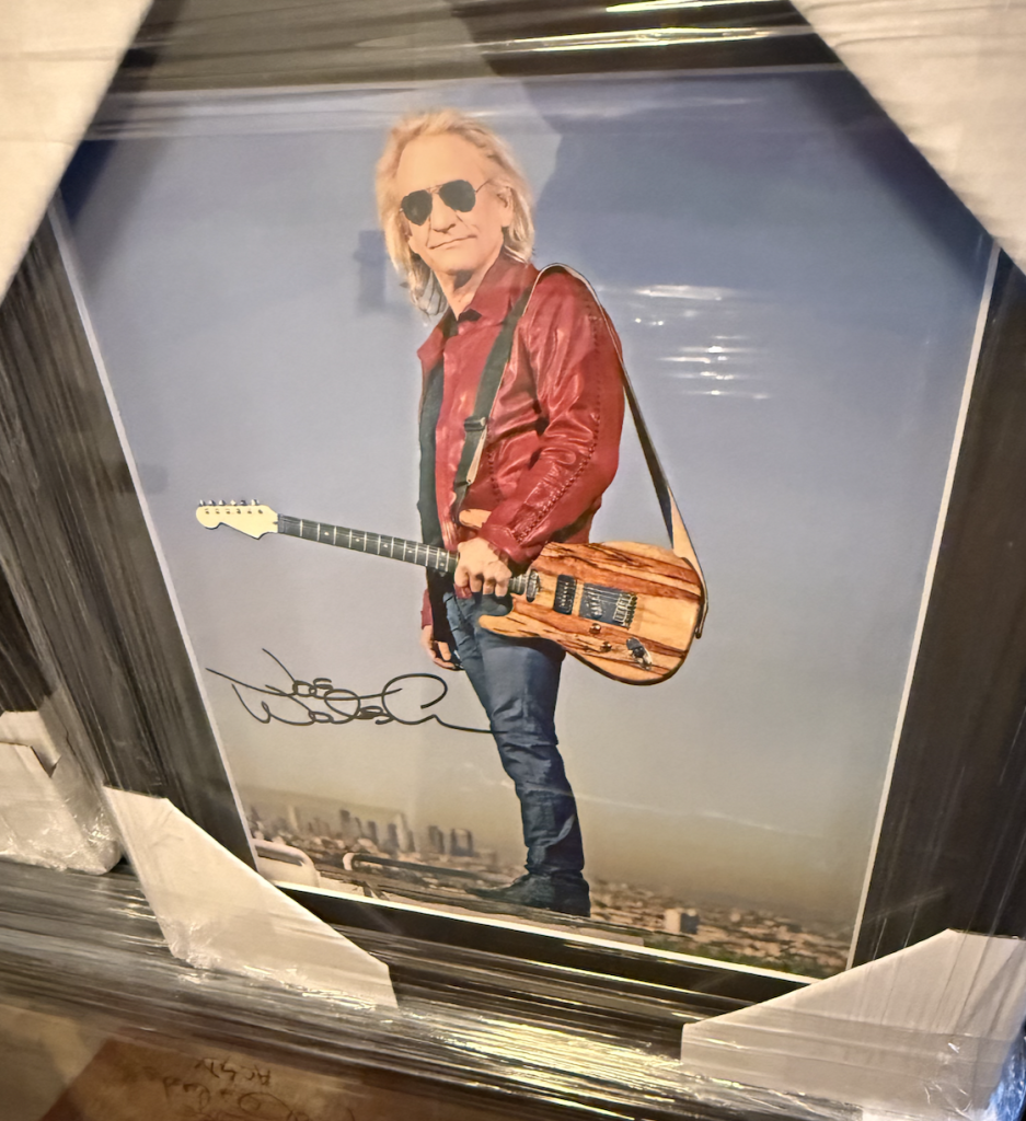 Joe Walsh Autographed Photo.